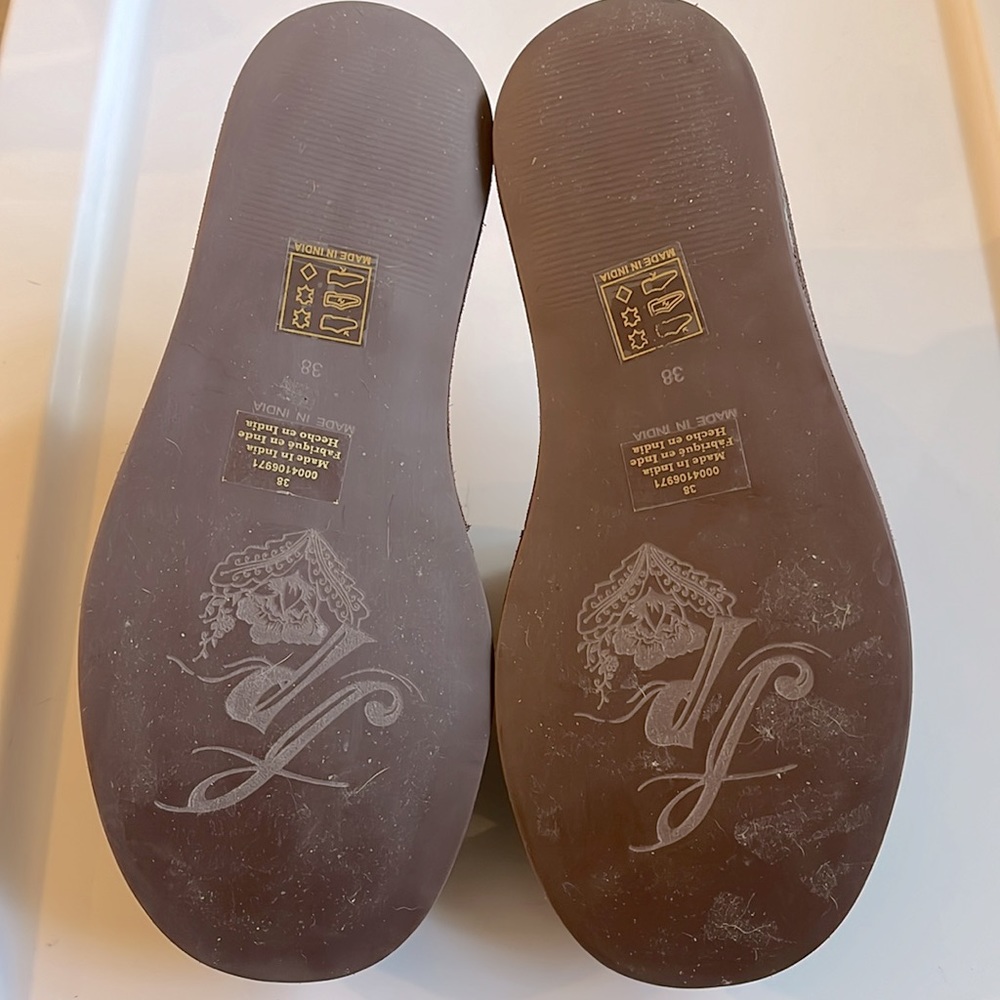 Free People Almost Paradise Platform Sandal in Sunbaked Brown Suede Slide New - Picture 6 of 9